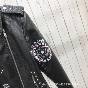 Female Motorcycle Streetwear Jacket