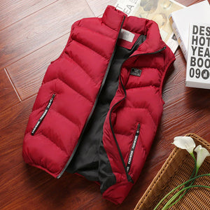 Sleeveless Vest Thermal Casual Coat