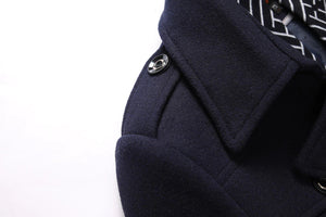 Winter Wool Men Thick Coat