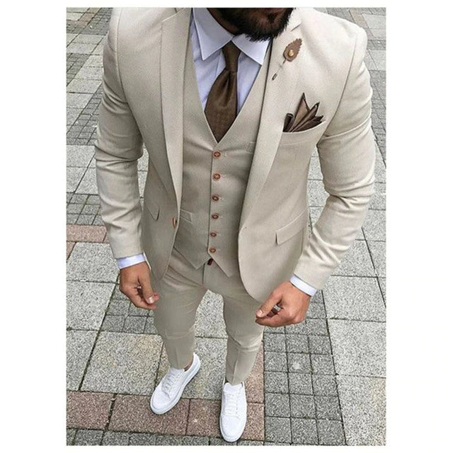 Men Wedding Suit 3 Pcs