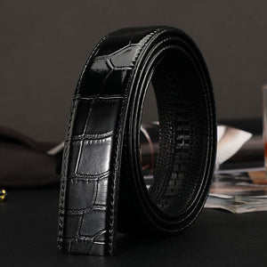 No Buckle Cow Leather Belt