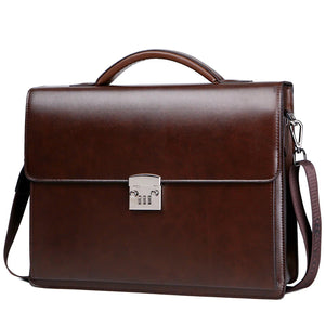 Password Lock Briefcase Laptop Bag