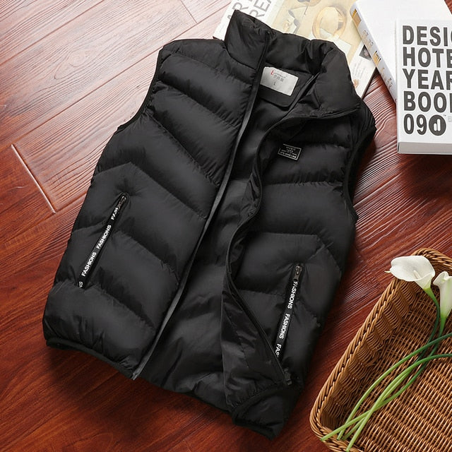 Sleeveless Vest Thermal Casual Coat