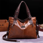 Vintage Soft Leather Shoulder Bag