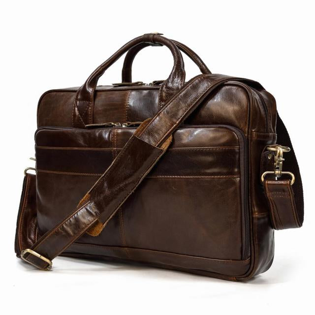 Retro Laptop Briefcase Bag