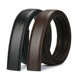 Luxury Men PU Leather No Buckle Belt