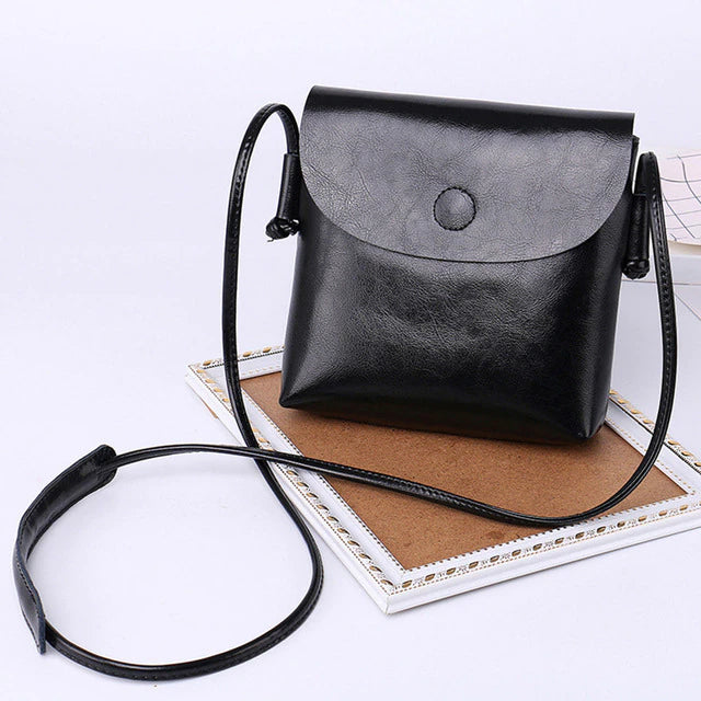 Genuine Leather Women Messenger Purse