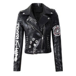 Female Motorcycle Streetwear Jacket