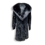 Black Karakul Fur Coat