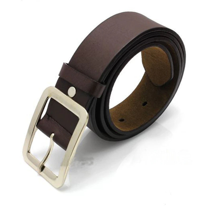 Casual Faux Leather Buckle Belt