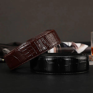 No Buckle Cow Leather Belt