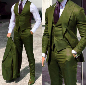 Classy Slim Fit 3 Piece Suit For Men