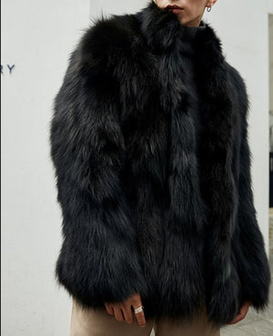 New Real Fur Coat For Men