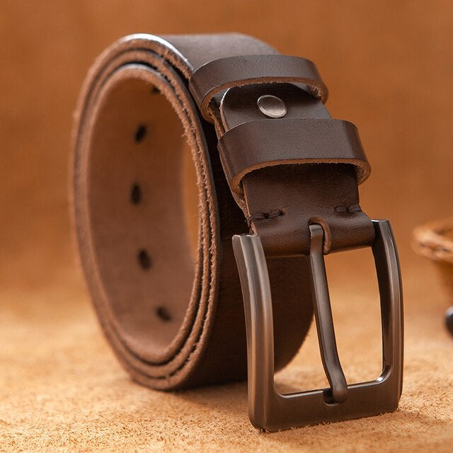 Top Leather Cowhide Belt