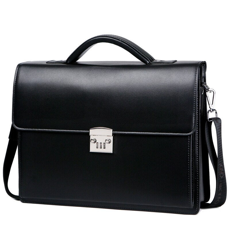 Password Lock Briefcase Laptop Bag