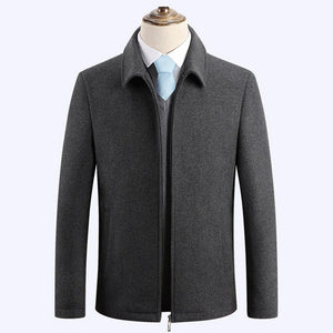 Men Wool Warm Winter Coat