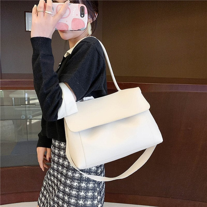 Female Luxury Soild Color Shoulder Bag