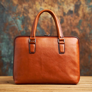 Vintage Genuine Leather Shoulder Bag