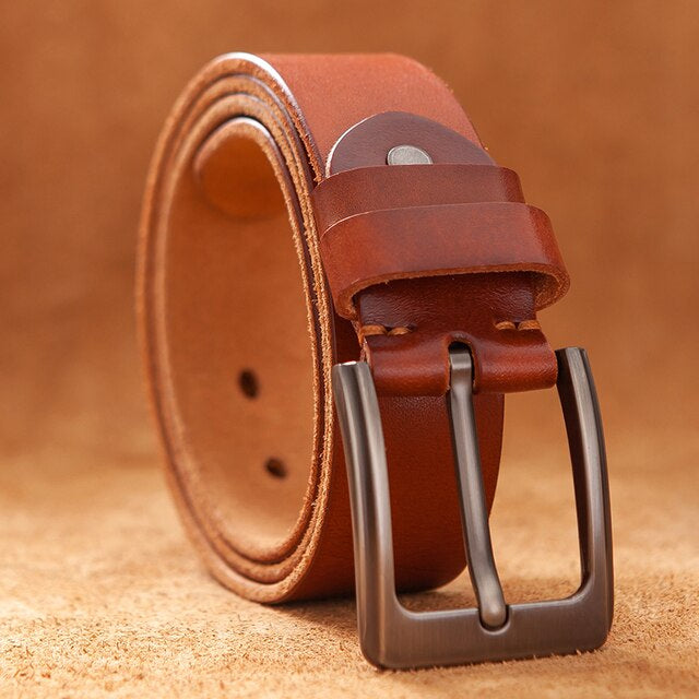 Top Leather Cowhide Belt