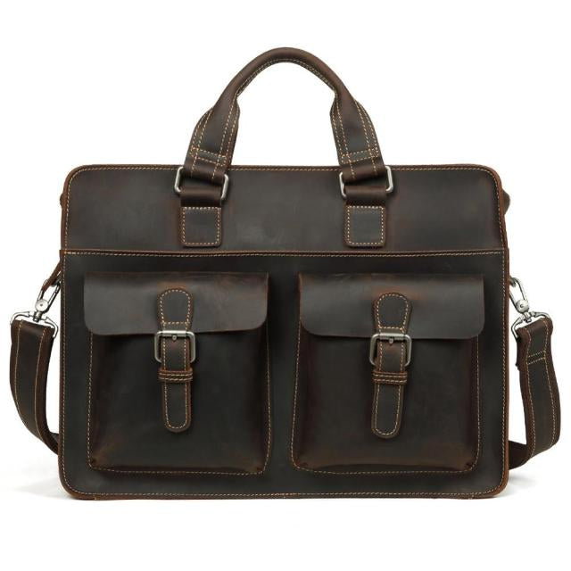 Genuine Leather Briefcase Bag