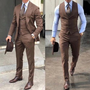 Classy Slim Fit 3 Piece Suit For Men