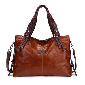 Vintage Soft Leather Shoulder Bag