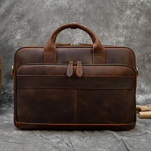 Retro Laptop Briefcase Bag