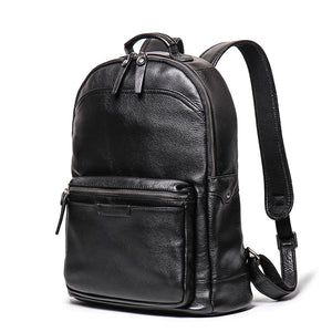 Genuine Leather Cowhide Multifunction Laptop Bag