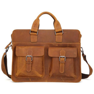 Genuine Leather Briefcase Bag