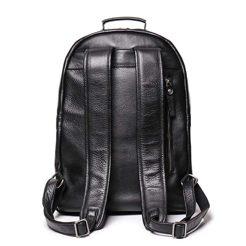 Genuine Leather Cowhide Multifunction Laptop Bag