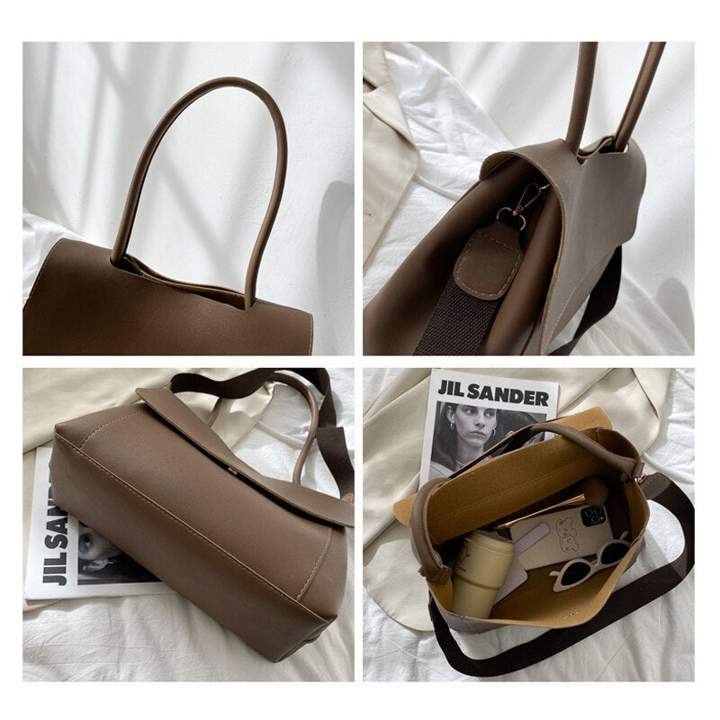 Female Luxury Soild Color Shoulder Bag