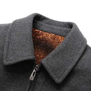 Men Wool Warm Winter Coat