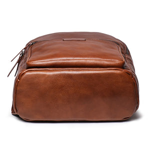 Genuine Leather Cowhide Multifunction Laptop Bag