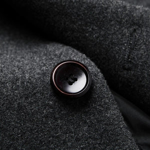 Casual Slim Fit Turn Down Collar Coat