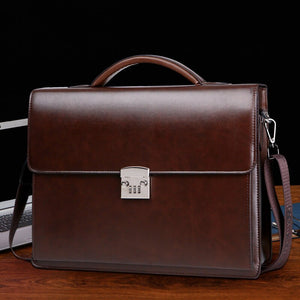 Password Lock Briefcase Laptop Bag