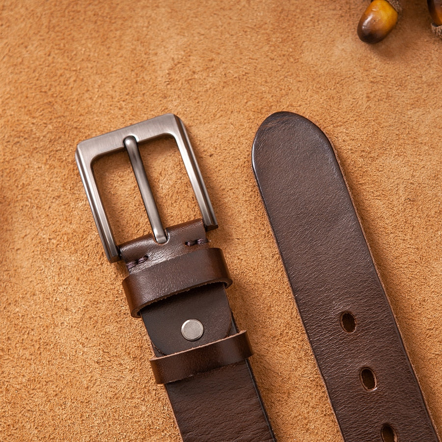 Top Leather Cowhide Belt