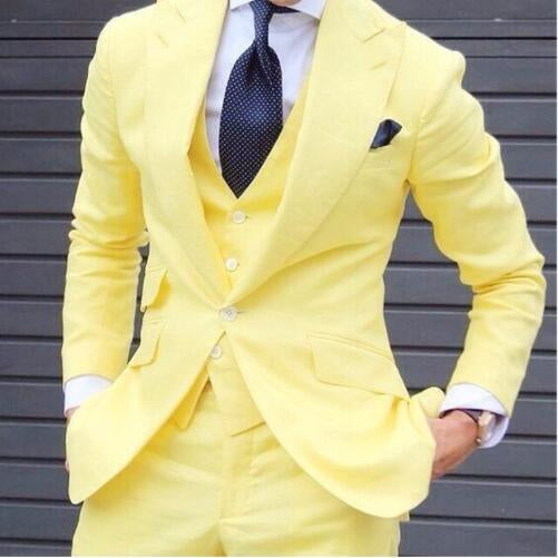 Classy Slim Fit 3 Piece Suit For Men