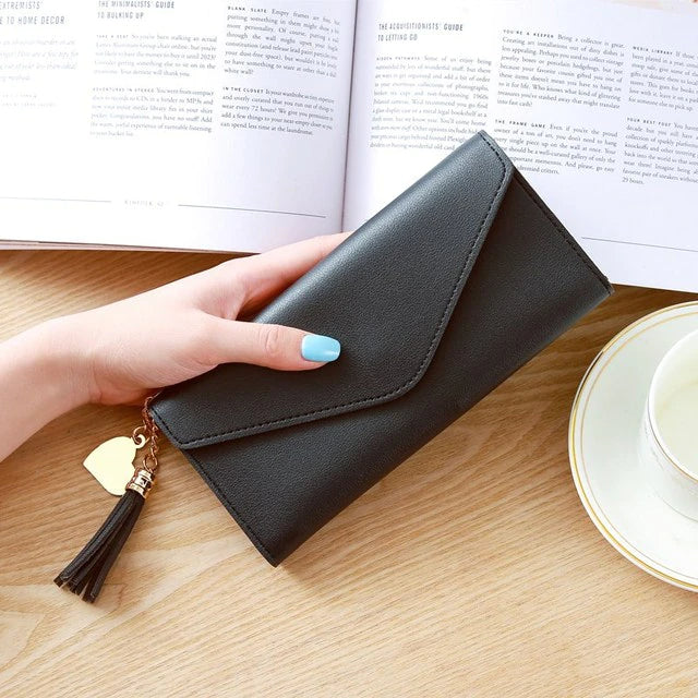 Tassel Card Holder Purse