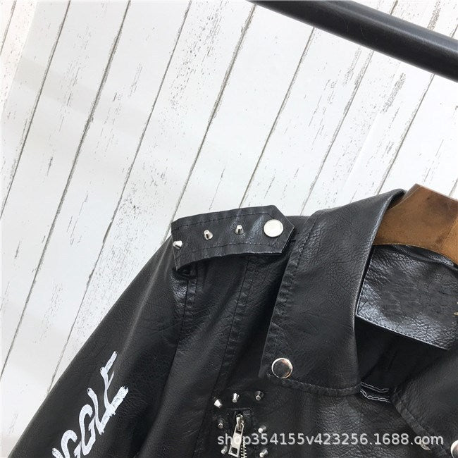 Female Motorcycle Streetwear Jacket