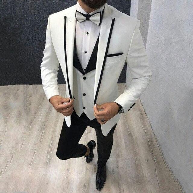 Men Wedding Suit 3 Pcs