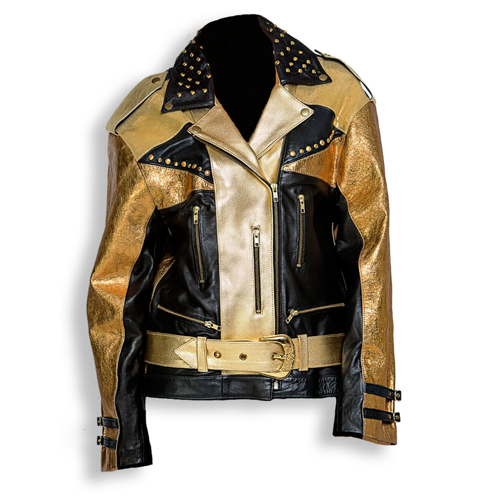 Black And Golden Shimmer Jacket