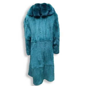 Blue Fur Coat