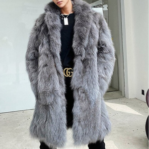 Italian Style Fur Men Coat