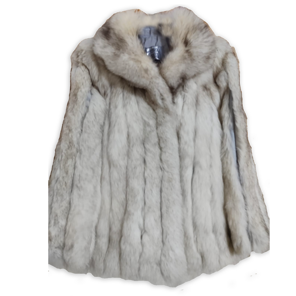 Snow-White Fur Coat