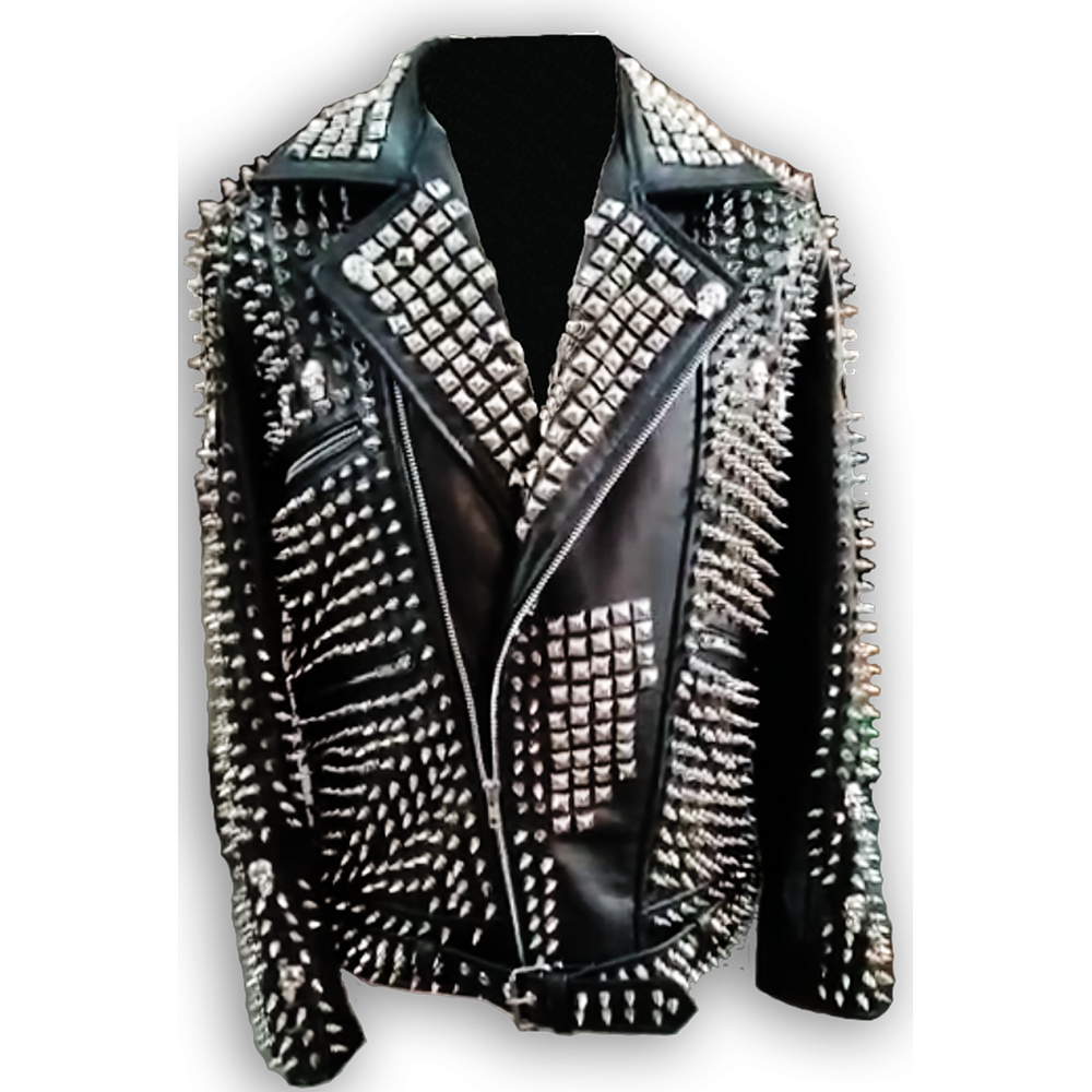 Biker Jacket With Studs