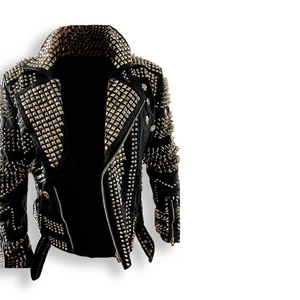 Biker Jacket With Studs