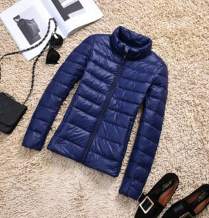 Ultra-light Thin Slim Short Hooded Jacket