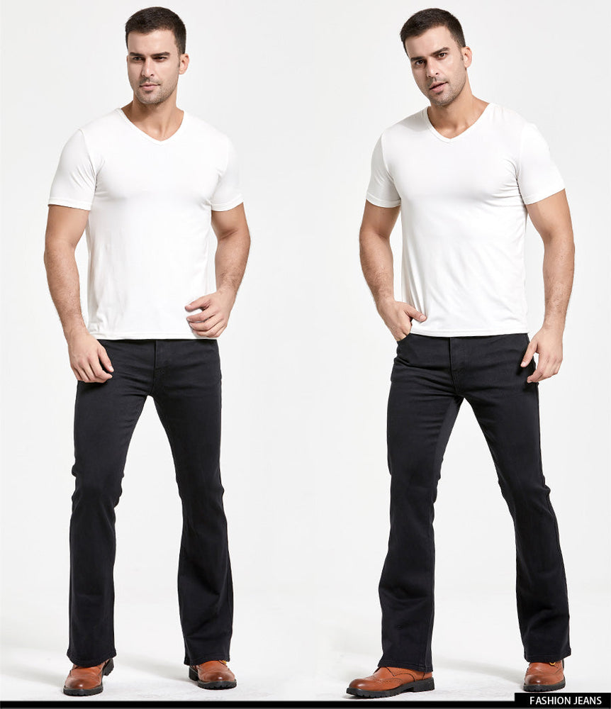 Classic Male Stretch Denim Pants