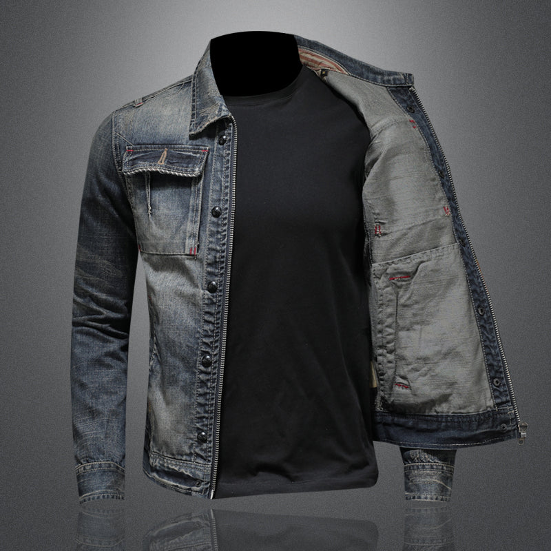 Denim Personality Jean Jacket