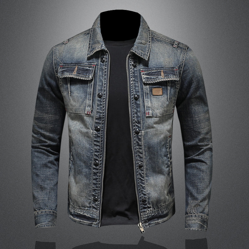 Denim Personality Jean Jacket